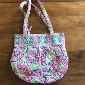 Vera Bradley Morgan purse in retired Petal Pink